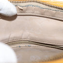 LOUIS VUITTON Monogram Vernis Houston Hand Bag Beige M91004 LV Auth BA7435-18