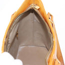 LOUIS VUITTON Monogram Vernis Houston Hand Bag Beige M91004 LV Auth BA7435-20