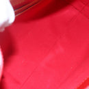 LOUIS VUITTON Monogram Vernis Reade PM Hand Bag Red Rouge M91088 LV Auth BA7437-11