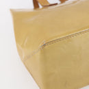 LOUIS VUITTON Monogram Vernis Reade PM Hand Bag Beige M91334 LV Auth BA7438-11