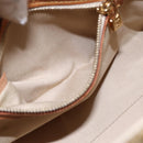 LOUIS VUITTON Monogram Vernis Reade PM Hand Bag Beige M91334 LV Auth BA7438-19