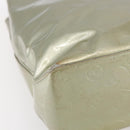 LOUIS VUITTON Monogram Vernis Reade MM Hand Bag Gris M91142 LV Auth BA7439-11