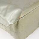 LOUIS VUITTON Monogram Vernis Reade MM Hand Bag Gris M91142 LV Auth BA7439-13