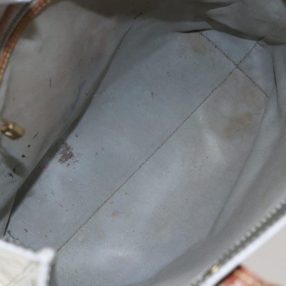 LOUIS VUITTON Monogram Vernis Reade MM Hand Bag Gris M91142 LV Auth BA7439