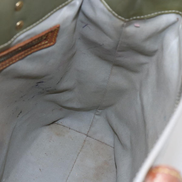 LOUIS VUITTON Monogram Vernis Reade MM Hand Bag Gris M91142 LV Auth BA7439