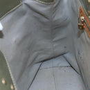 LOUIS VUITTON Monogram Vernis Reade MM Hand Bag Gris M91142 LV Auth BA7439-19