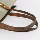 LOUIS VUITTON Monogram Vernis Reade MM Hand Bag Gris M91142 LV Auth BA7439-7