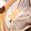 LOUIS VUITTON Monogram Vernis Reade MM Hand Bag Beige M91141 LV Auth BA7440-12