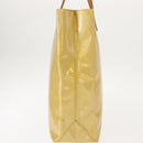 LOUIS VUITTON Monogram Vernis Reade MM Hand Bag Beige M91141 LV Auth BA7440-4