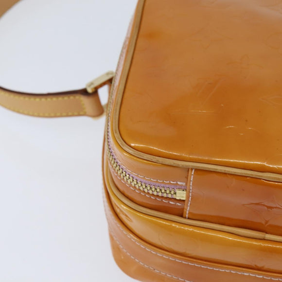 LOUIS VUITTON Monogram Vernis Wooster Bag Marshmallow Pink M91037 LV Auth BA7445