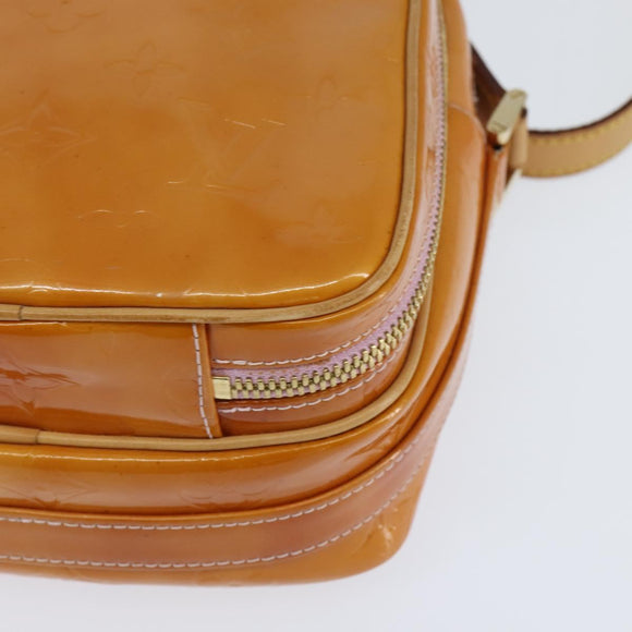 LOUIS VUITTON Monogram Vernis Wooster Bag Marshmallow Pink M91037 LV Auth BA7445