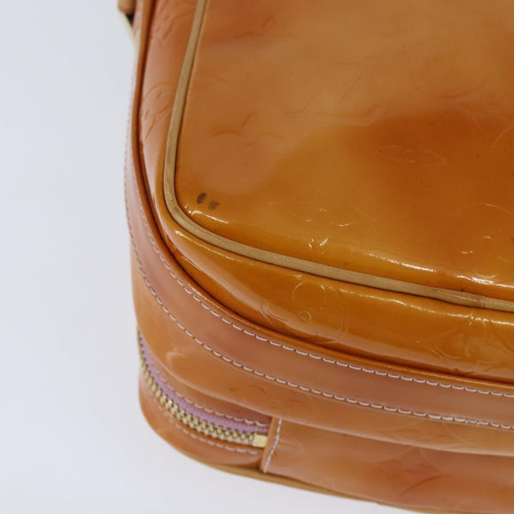 LOUIS VUITTON Monogram Vernis Wooster Bag Marshmallow Pink M91037 LV Auth BA7445