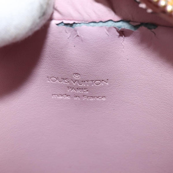 LOUIS VUITTON Monogram Vernis Wooster Bag Marshmallow Pink M91037 LV Auth BA7445