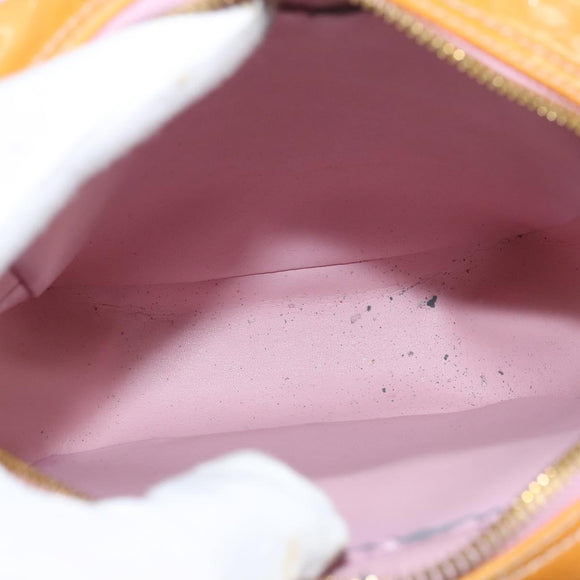 LOUIS VUITTON Monogram Vernis Wooster Bag Marshmallow Pink M91037 LV Auth BA7445