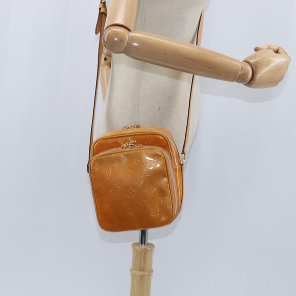 LOUIS VUITTON Monogram Vernis Wooster Bag Marshmallow Pink M91037 LV Auth BA7445