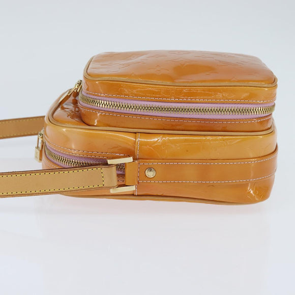 LOUIS VUITTON Monogram Vernis Wooster Bag Marshmallow Pink M91037 LV Auth BA7445