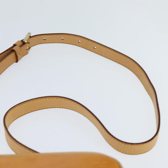 LOUIS VUITTON Monogram Vernis Wooster Bag Marshmallow Pink M91037 LV Auth BA7445