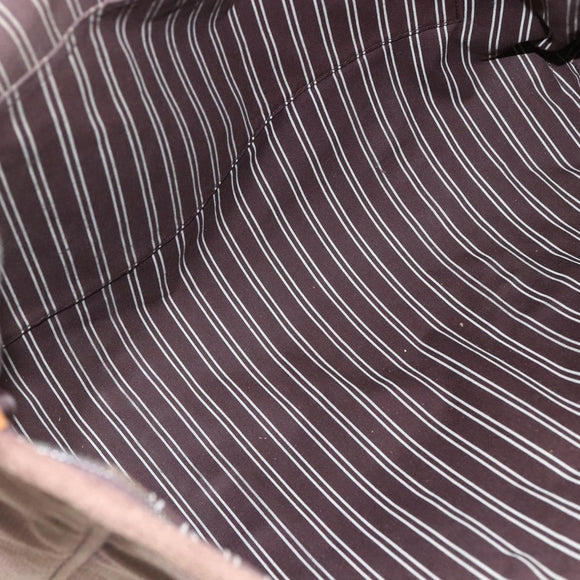 LOUIS VUITTON LV Cup Cabas MM Antigua Tote Bag Brown M80663 LV Auth BA7449