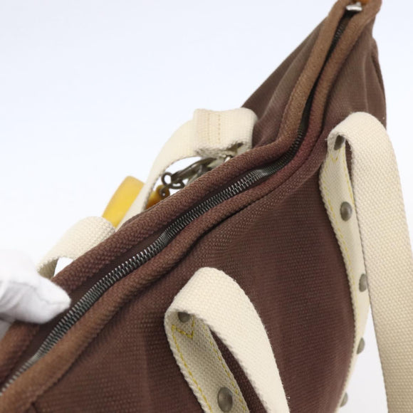 LOUIS VUITTON LV Cup Cabas MM Antigua Tote Bag Brown M80663 LV Auth BA7449