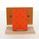 LOUIS VUITTON Tiger Lama Monogram Couverture Passpole NM R97917 Auth BA7451A-12