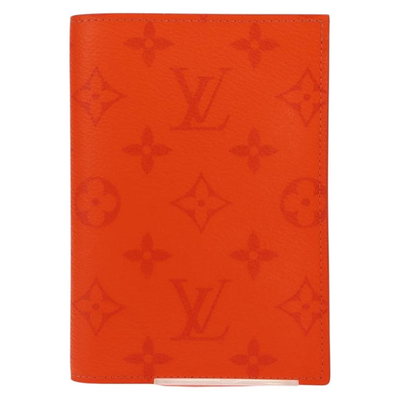 LOUIS VUITTON Tiger Lama Monogram Couverture Passpole NM R97917 Auth BA7451A