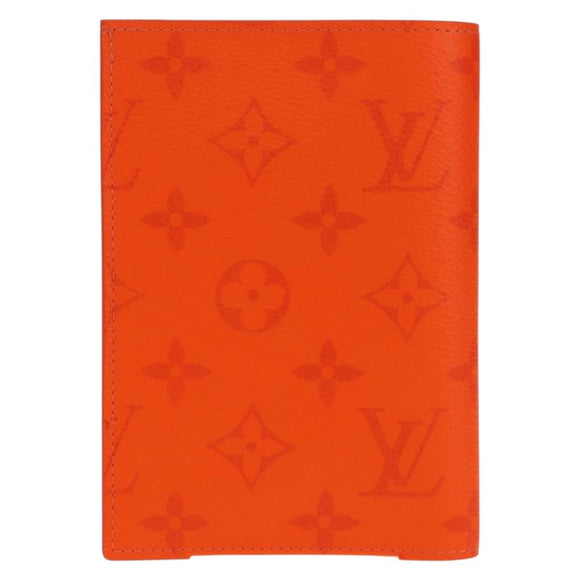 LOUIS VUITTON Tiger Lama Monogram Couverture Passpole NM R97917 Auth BA7451A
