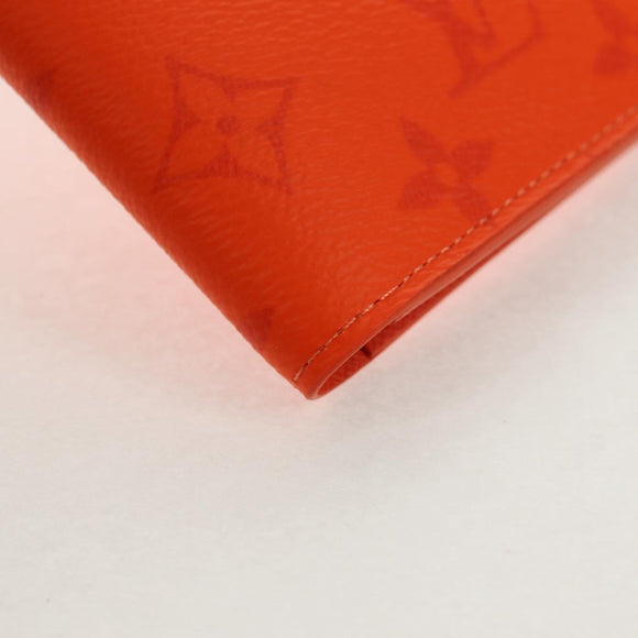 LOUIS VUITTON Tiger Lama Monogram Couverture Passpole NM R97917 Auth BA7451A