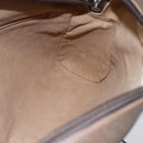 GUCCI GG Supreme Web Sherry Line Shoulder Bag PVC Beige Gold Auth BA7456-20