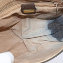 GUCCI GG Supreme Web Sherry Line Bag PVC Beige Gold 001 58 0918 Auth BA7459-16