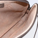 GUCCI GG Supreme Shoulder Bag PVC Beige Gold 97 02 068 Auth BA7461-19