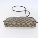 GUCCI GG Supreme Shoulder Bag PVC Beige Gold 97 02 068 Auth BA7461-5