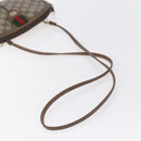 GUCCI GG Supreme Web Sherry Line Bag PVC Beige Gold 904 02 047 Auth BA7462-7