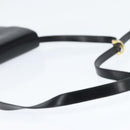 GUCCI Shoulder Bag Leather Black Gold 001 406 0621 Auth BA7466-7