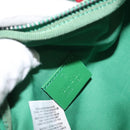 GUCCI Body Bag Canvas Leather Green Silver 502095 Auth BA7469-16