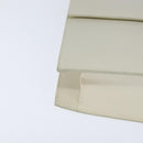 GUCCI Shoulder Bag Leather White Gold Auth BA7470-11