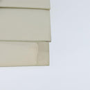 GUCCI Shoulder Bag Leather White Gold Auth BA7470-12