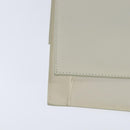 GUCCI Shoulder Bag Leather White Gold Auth BA7470-13