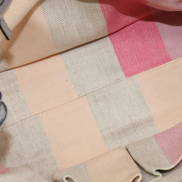 GUCCI Bamboo Hand Bag Leather 2way Gray Silver 392013 Auth BA7471