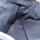 GUCCI GG Canvas Abbey Tote Bag Black Gold 141470 Auth BA7477-20