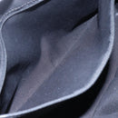 GUCCI GG Canvas Abbey Tote Bag Black Gold 141470 Auth BA7477-22