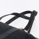 GUCCI GG Canvas Abbey Tote Bag Black Gold 141470 Auth BA7477-8