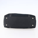 GUCCI GG Canvas Abbey Tote Bag Black Gold 141470 Auth BA7477-5