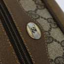GUCCI GG Supreme Web Sherry Line Bag PVC Beige Gold 56 02 004 Auth BA7480-17