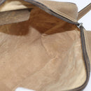 GUCCI GG Supreme Web Sherry Line Bag PVC Beige Gold 56 02 004 Auth BA7480-19