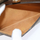 GUCCI GG Supreme Web Sherry Line Bag PVC Beige Gold 56 02 004 Auth BA7480-11