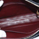 CHANEL Matelasse Chain Shoulder Bag Lamb Skin Black Gold CC Auth BA7483-16