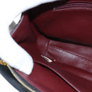 CHANEL Matelasse Chain Shoulder Bag Lamb Skin Black Gold CC Auth BA7483-18