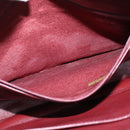 CHANEL Matelasse Chain Shoulder Bag Lamb Skin Black Gold CC Auth BA7483-19