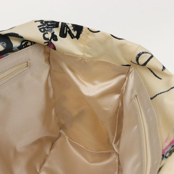 CHANEL New Travel Line Hawaii Exclusive Tote Bag Cotton White CC Auth BA7485