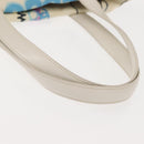 CHANEL New Travel Line Hawaii Exclusive Tote Bag Cotton White CC Auth BA7485-8